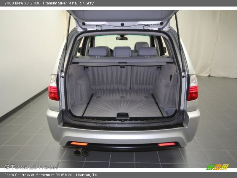 Titanium Silver Metallic / Grey 2008 BMW X3 3.0si