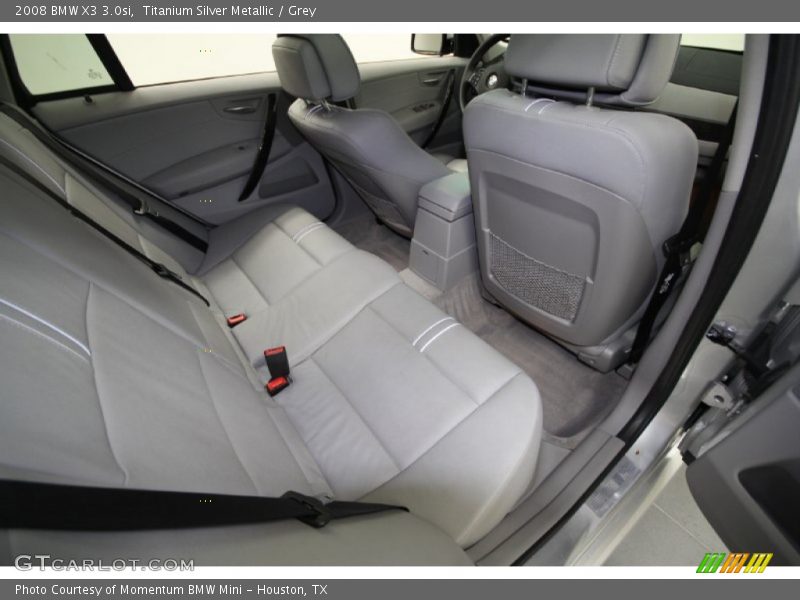 Titanium Silver Metallic / Grey 2008 BMW X3 3.0si