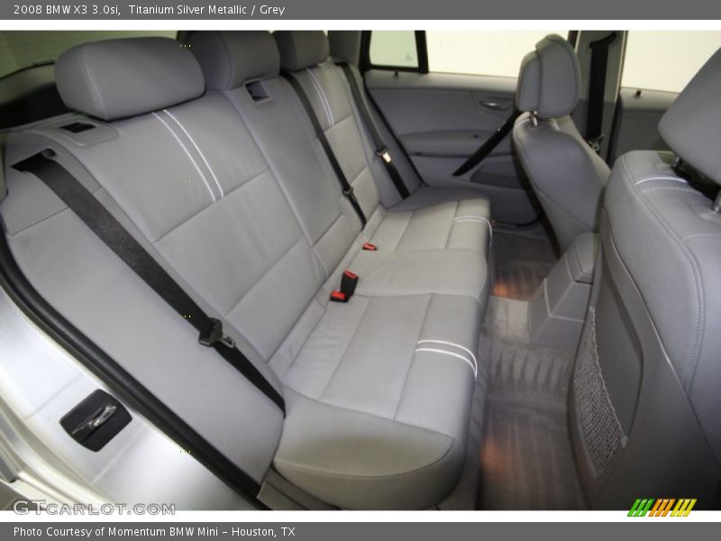 Titanium Silver Metallic / Grey 2008 BMW X3 3.0si