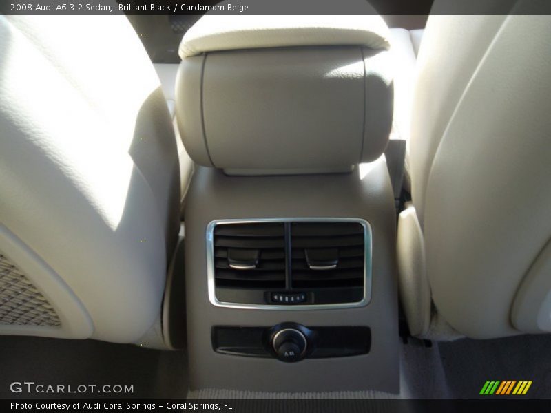 Brilliant Black / Cardamom Beige 2008 Audi A6 3.2 Sedan