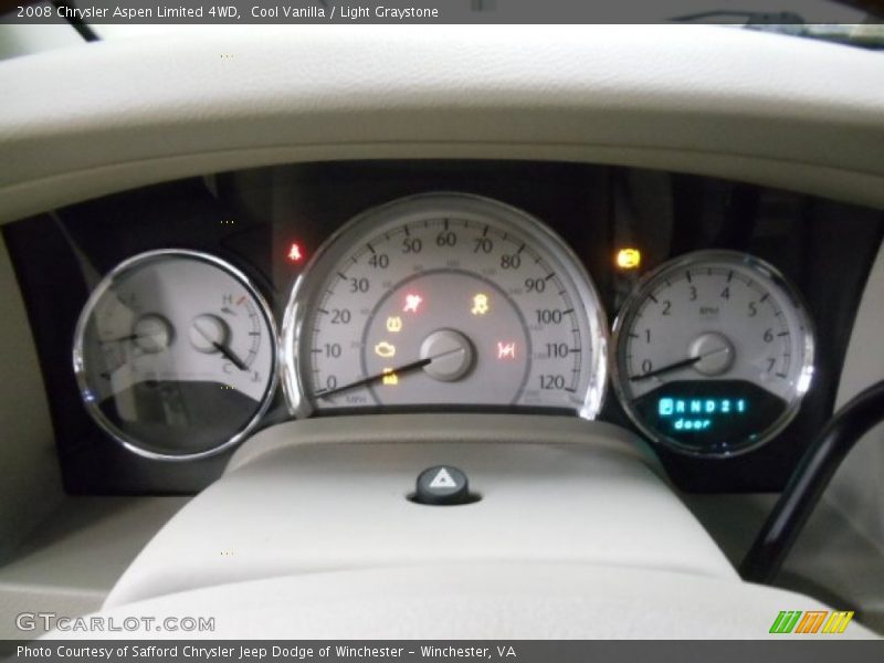 Cool Vanilla / Light Graystone 2008 Chrysler Aspen Limited 4WD