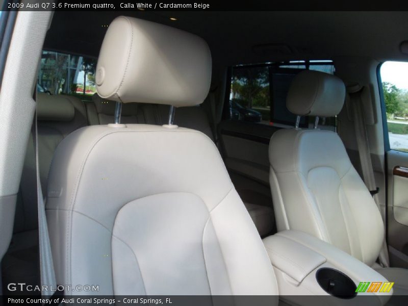 Calla White / Cardamom Beige 2009 Audi Q7 3.6 Premium quattro