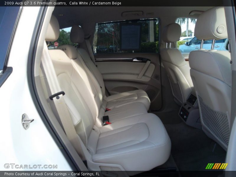Calla White / Cardamom Beige 2009 Audi Q7 3.6 Premium quattro