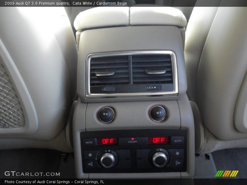 Calla White / Cardamom Beige 2009 Audi Q7 3.6 Premium quattro