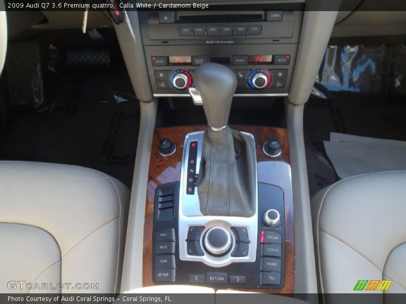 Calla White / Cardamom Beige 2009 Audi Q7 3.6 Premium quattro