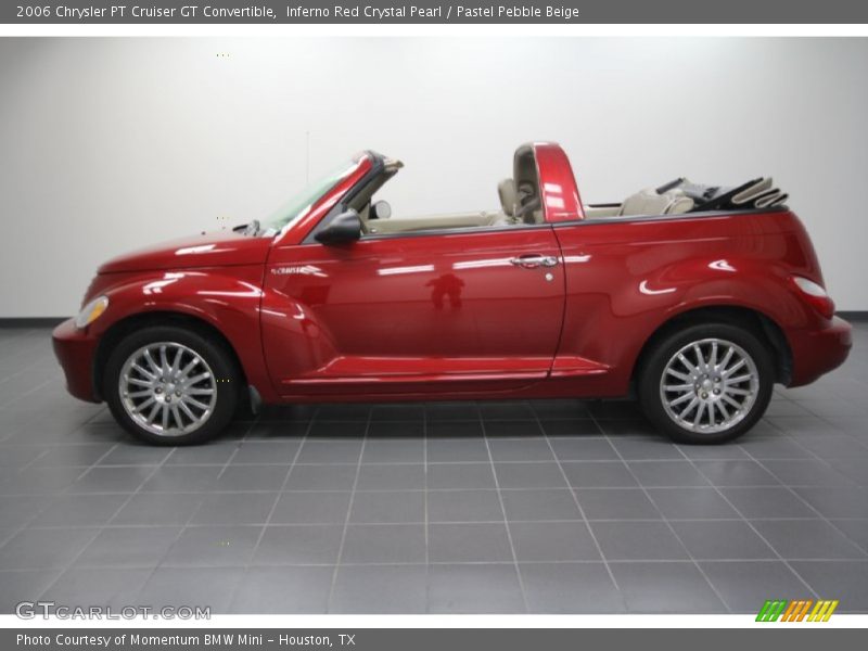  2006 PT Cruiser GT Convertible Inferno Red Crystal Pearl