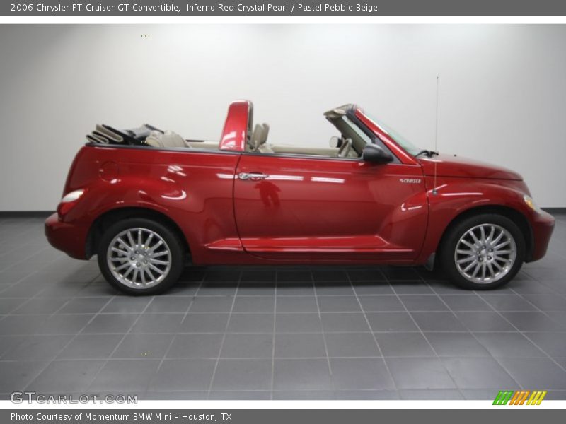  2006 PT Cruiser GT Convertible Inferno Red Crystal Pearl