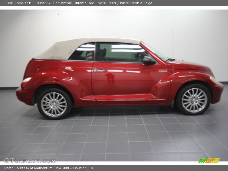  2006 PT Cruiser GT Convertible Inferno Red Crystal Pearl