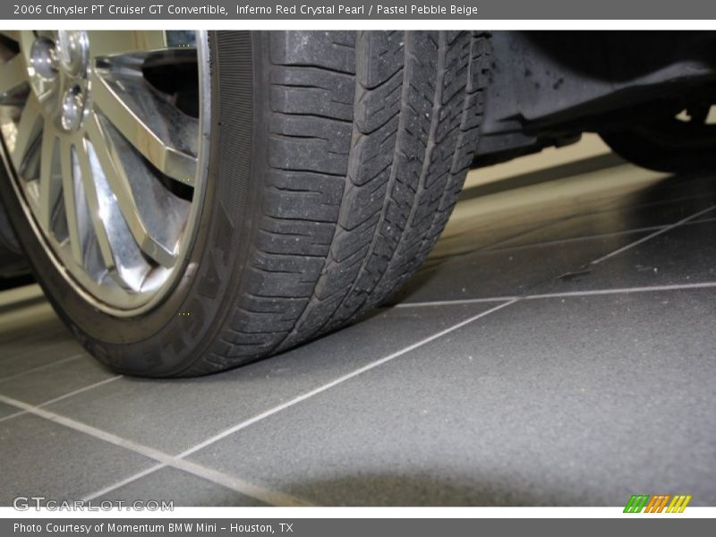 Inferno Red Crystal Pearl / Pastel Pebble Beige 2006 Chrysler PT Cruiser GT Convertible