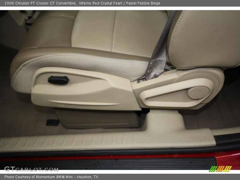 Inferno Red Crystal Pearl / Pastel Pebble Beige 2006 Chrysler PT Cruiser GT Convertible