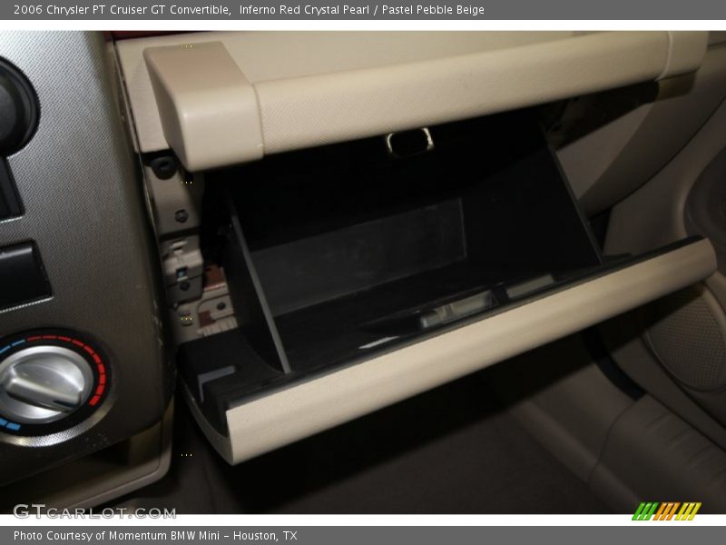 Inferno Red Crystal Pearl / Pastel Pebble Beige 2006 Chrysler PT Cruiser GT Convertible