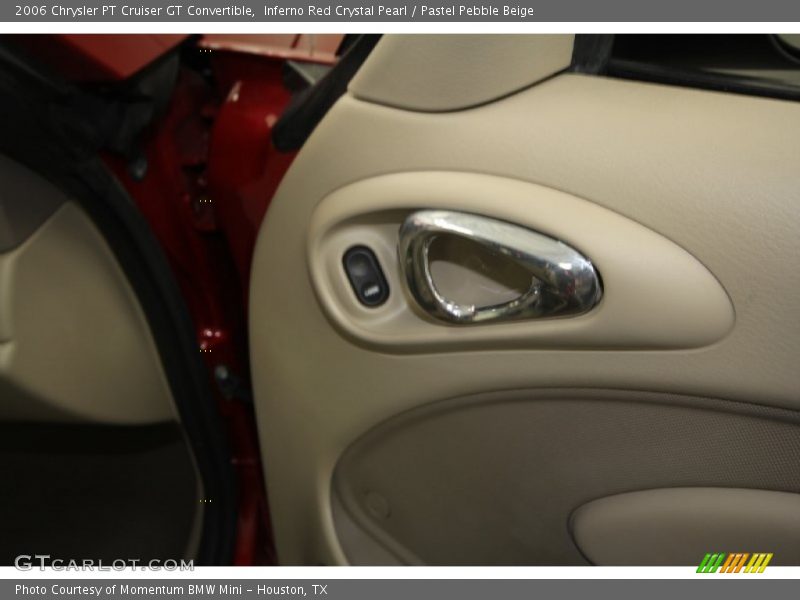 Inferno Red Crystal Pearl / Pastel Pebble Beige 2006 Chrysler PT Cruiser GT Convertible