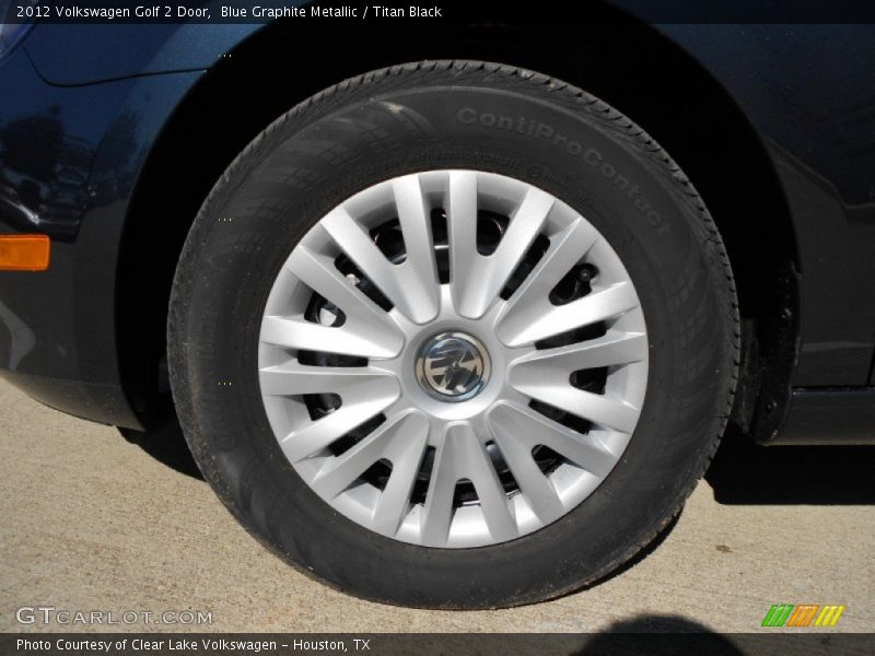 Blue Graphite Metallic / Titan Black 2012 Volkswagen Golf 2 Door