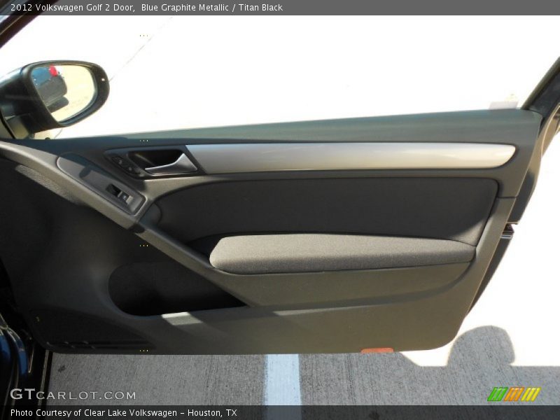 Blue Graphite Metallic / Titan Black 2012 Volkswagen Golf 2 Door