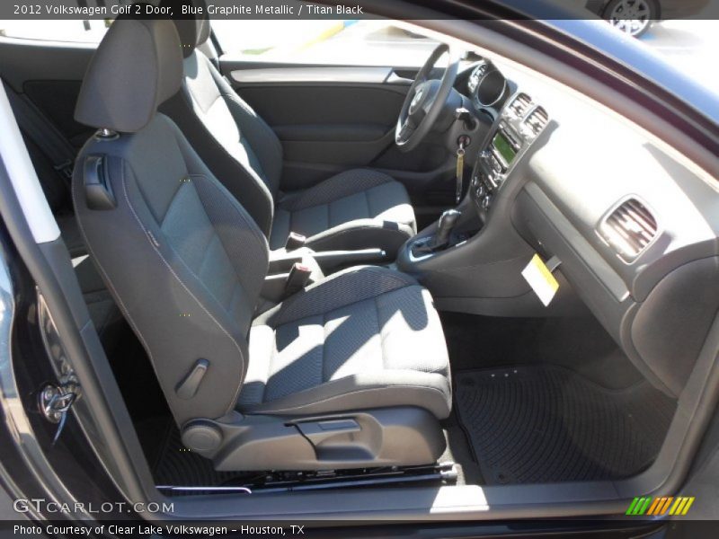 Blue Graphite Metallic / Titan Black 2012 Volkswagen Golf 2 Door