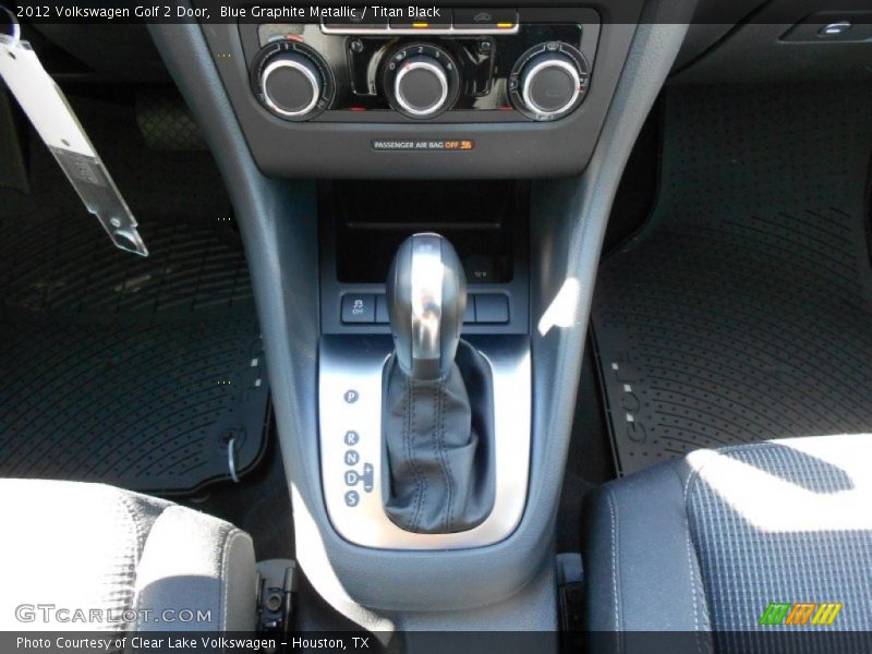 Blue Graphite Metallic / Titan Black 2012 Volkswagen Golf 2 Door