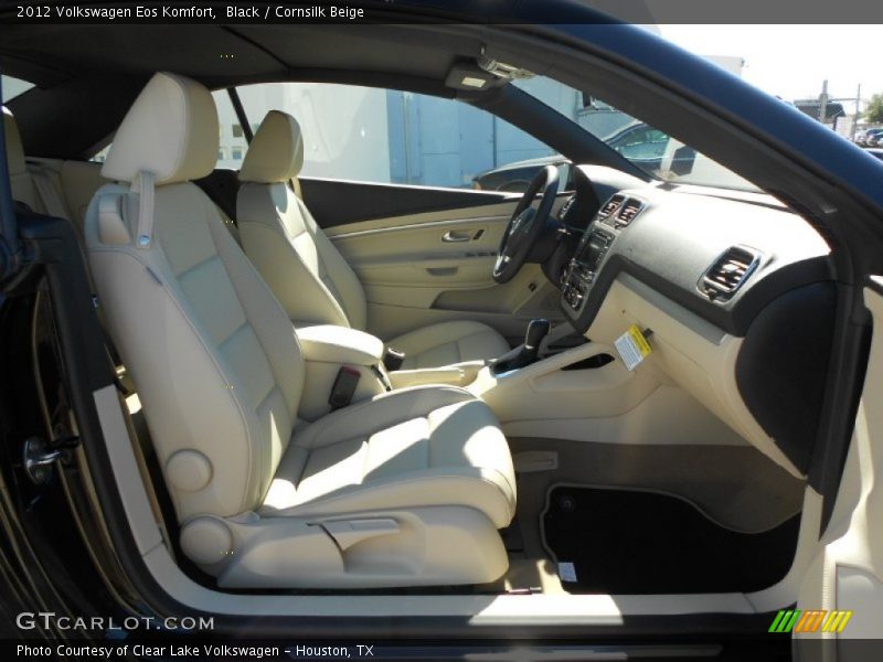 Black / Cornsilk Beige 2012 Volkswagen Eos Komfort