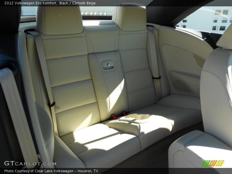 Black / Cornsilk Beige 2012 Volkswagen Eos Komfort