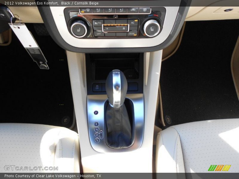 Black / Cornsilk Beige 2012 Volkswagen Eos Komfort