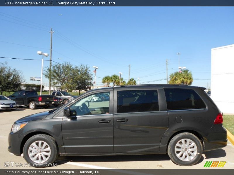 Twilight Gray Metallic / Sierra Sand 2012 Volkswagen Routan SE