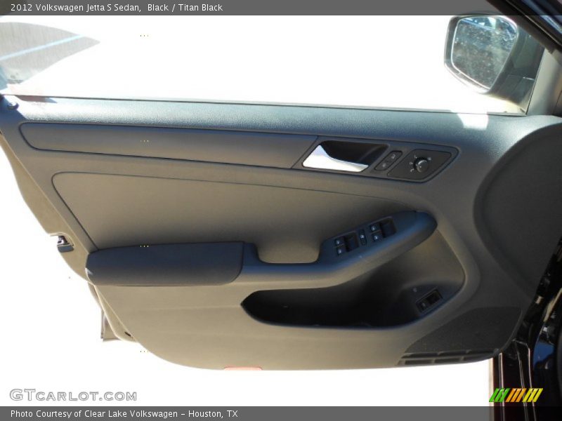 Black / Titan Black 2012 Volkswagen Jetta S Sedan