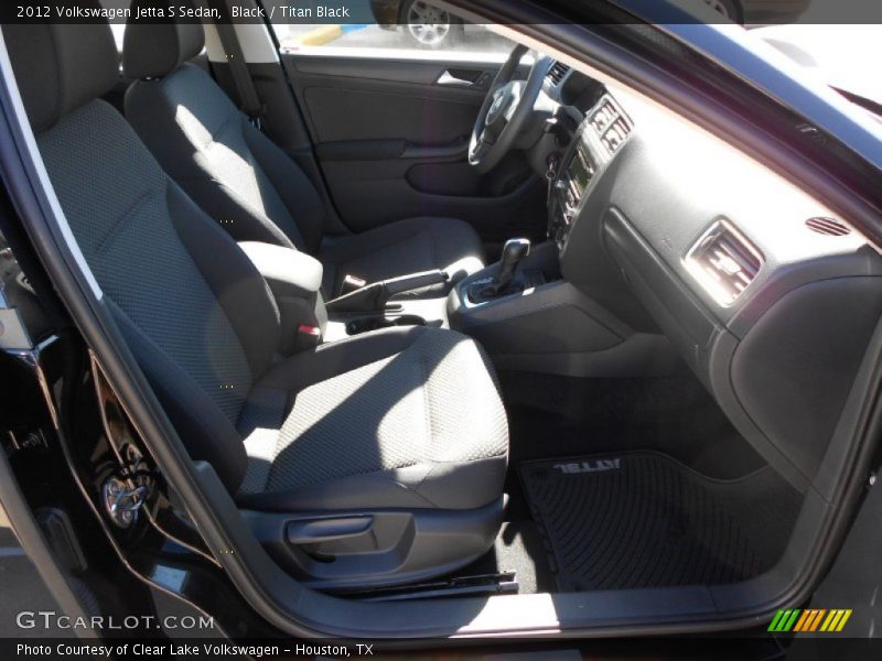 Black / Titan Black 2012 Volkswagen Jetta S Sedan