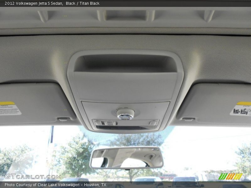 Black / Titan Black 2012 Volkswagen Jetta S Sedan