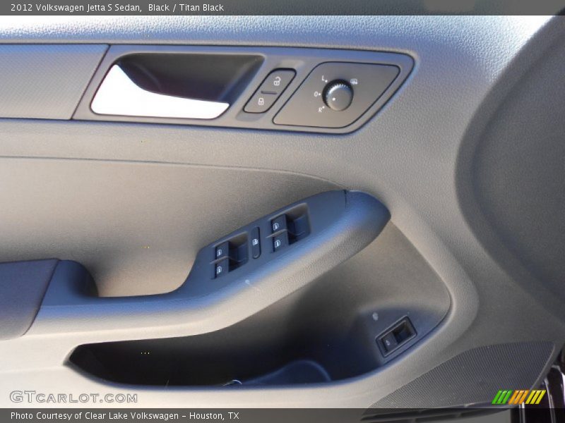 Black / Titan Black 2012 Volkswagen Jetta S Sedan
