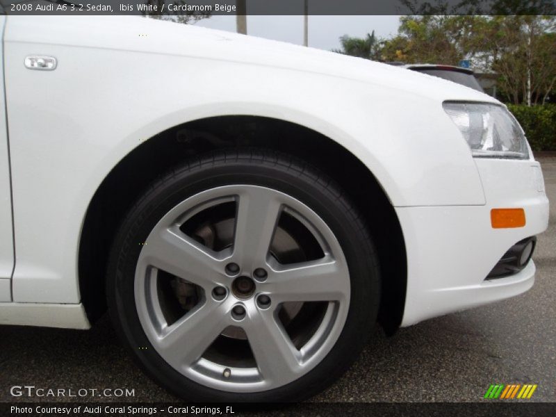 Ibis White / Cardamom Beige 2008 Audi A6 3.2 Sedan