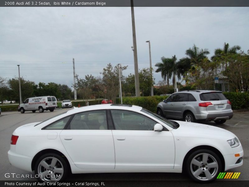 Ibis White / Cardamom Beige 2008 Audi A6 3.2 Sedan