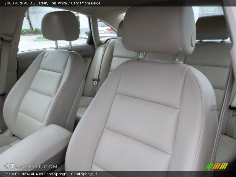 Ibis White / Cardamom Beige 2008 Audi A6 3.2 Sedan