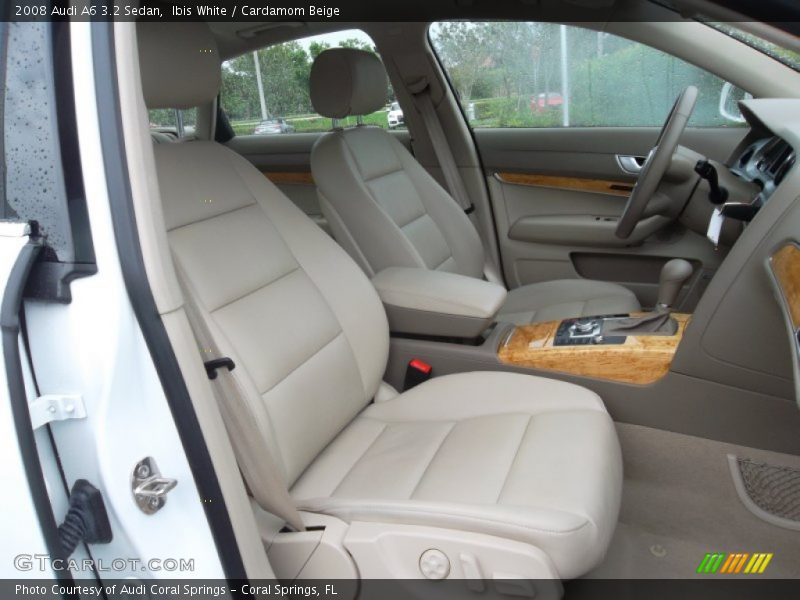 Ibis White / Cardamom Beige 2008 Audi A6 3.2 Sedan