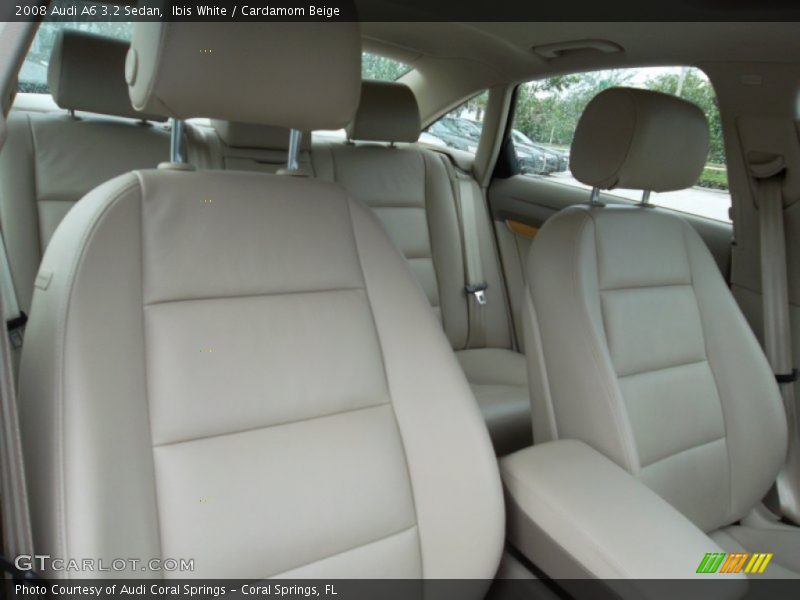 Ibis White / Cardamom Beige 2008 Audi A6 3.2 Sedan