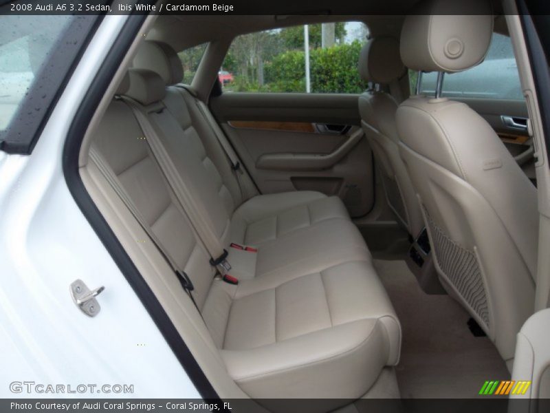 Ibis White / Cardamom Beige 2008 Audi A6 3.2 Sedan
