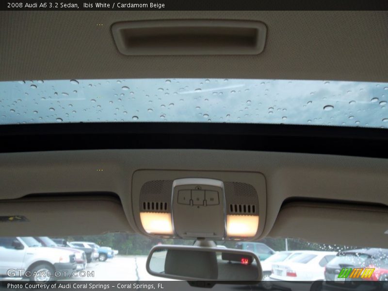 Ibis White / Cardamom Beige 2008 Audi A6 3.2 Sedan