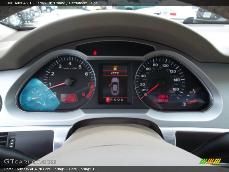 Ibis White / Cardamom Beige 2008 Audi A6 3.2 Sedan