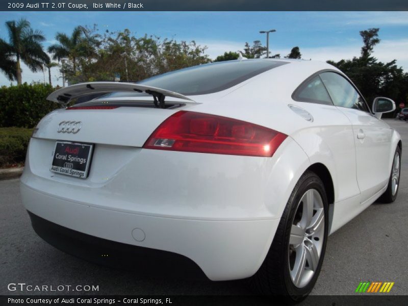 Ibis White / Black 2009 Audi TT 2.0T Coupe