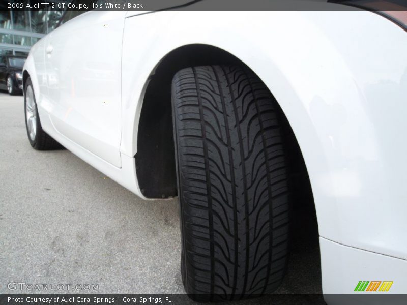 Ibis White / Black 2009 Audi TT 2.0T Coupe