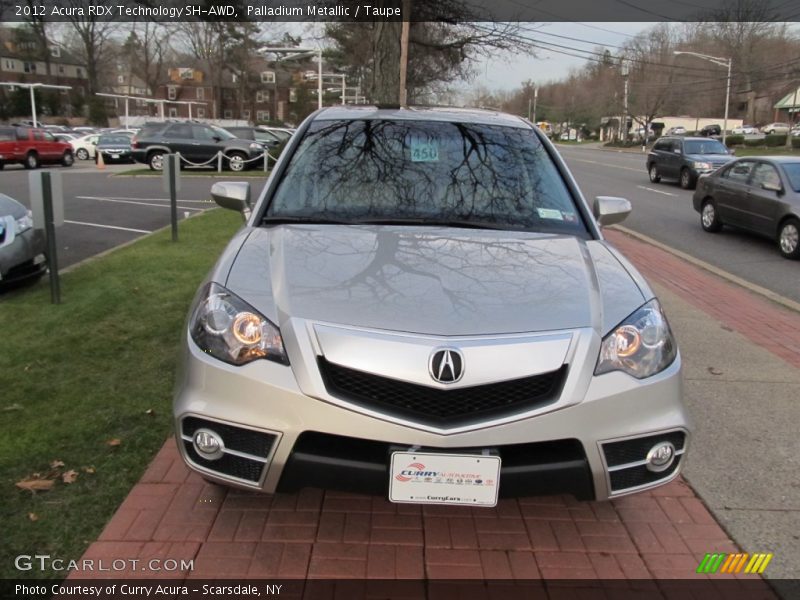 Palladium Metallic / Taupe 2012 Acura RDX Technology SH-AWD