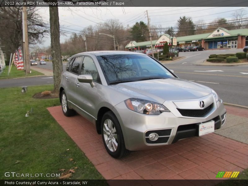 Palladium Metallic / Taupe 2012 Acura RDX Technology SH-AWD