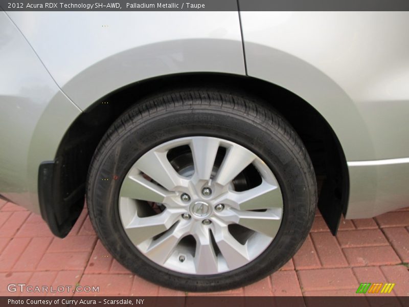 Palladium Metallic / Taupe 2012 Acura RDX Technology SH-AWD