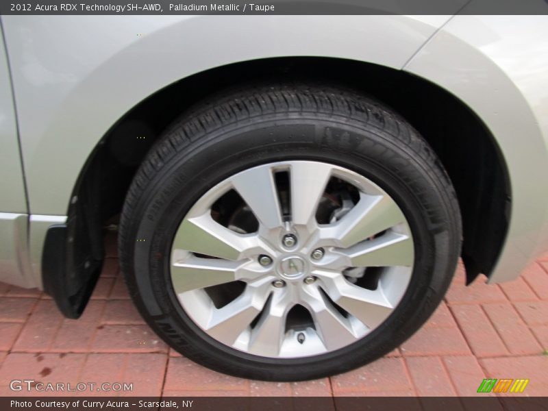 Palladium Metallic / Taupe 2012 Acura RDX Technology SH-AWD