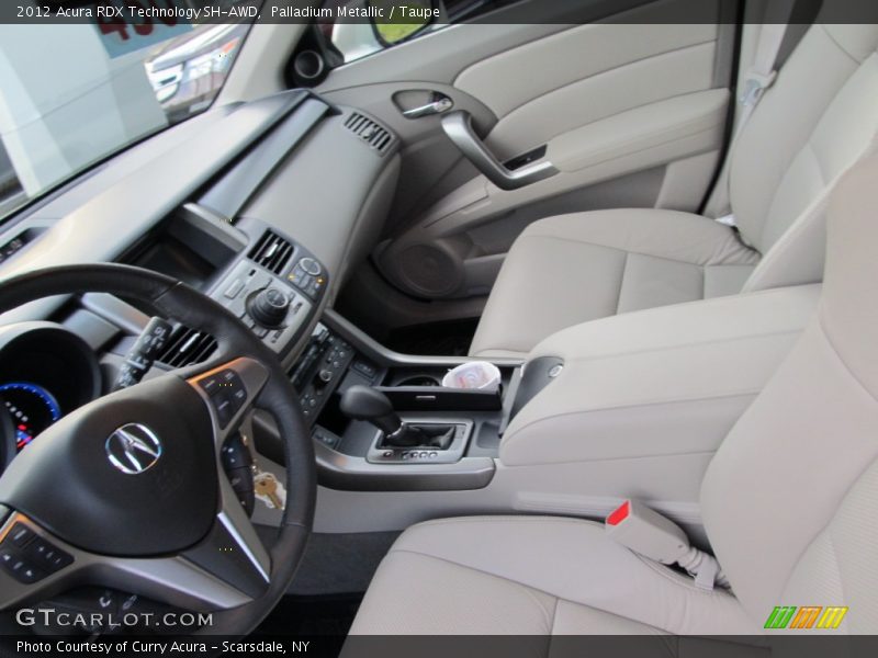 Palladium Metallic / Taupe 2012 Acura RDX Technology SH-AWD