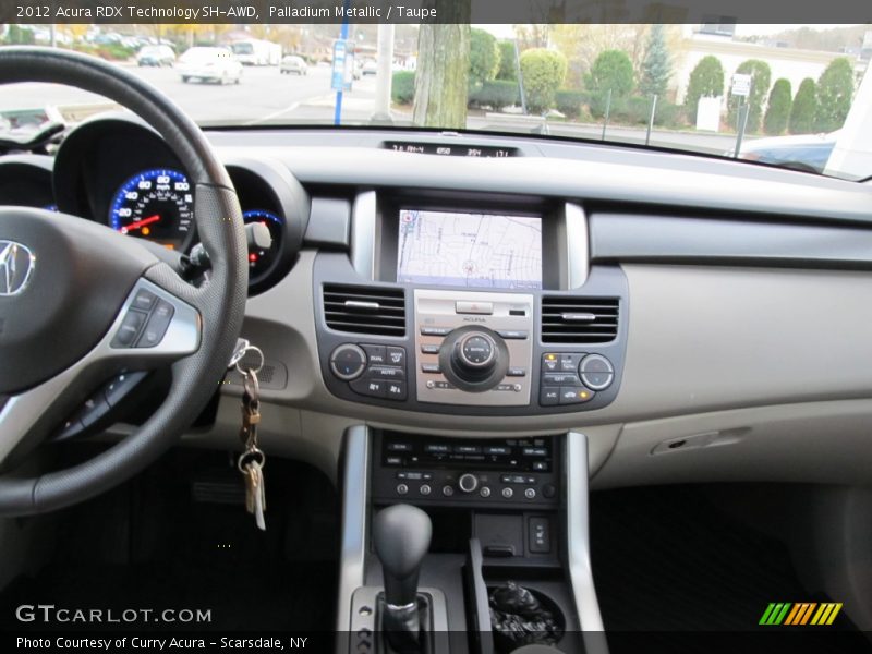 Palladium Metallic / Taupe 2012 Acura RDX Technology SH-AWD