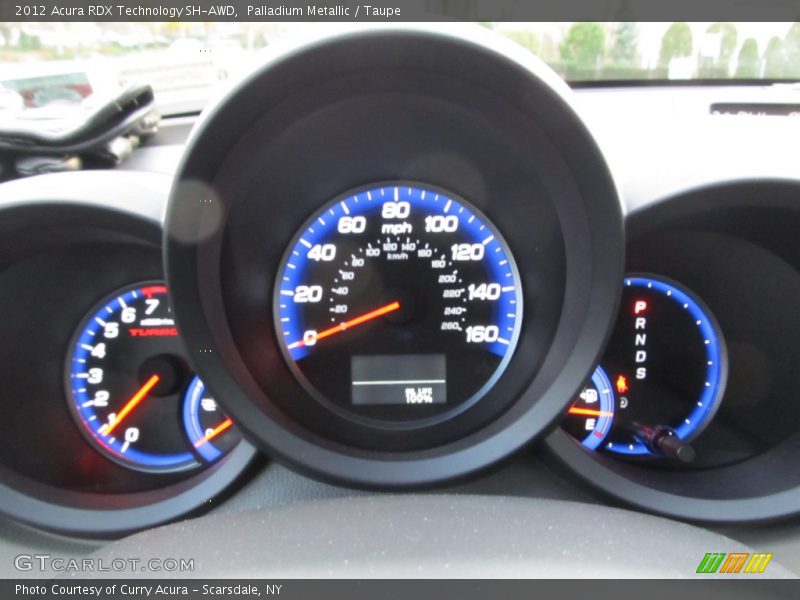  2012 RDX Technology SH-AWD Technology SH-AWD Gauges