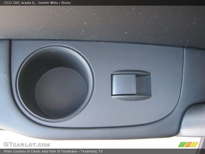 Summit White / Ebony 2012 GMC Acadia SL