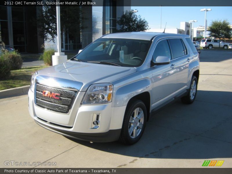 Quicksilver Metallic / Jet Black 2012 GMC Terrain SLE