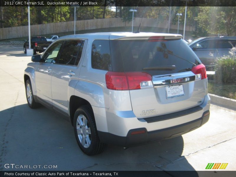 Quicksilver Metallic / Jet Black 2012 GMC Terrain SLE