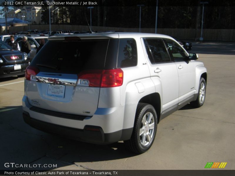 Quicksilver Metallic / Jet Black 2012 GMC Terrain SLE