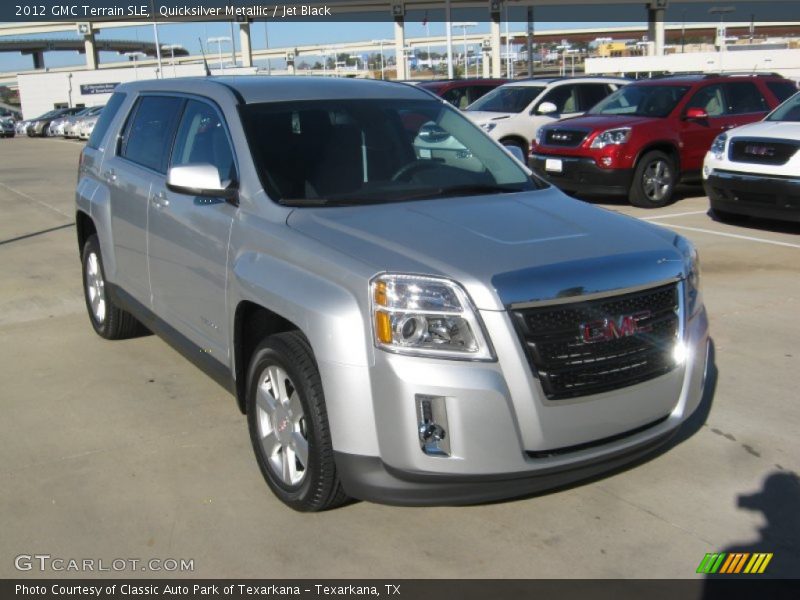 Quicksilver Metallic / Jet Black 2012 GMC Terrain SLE